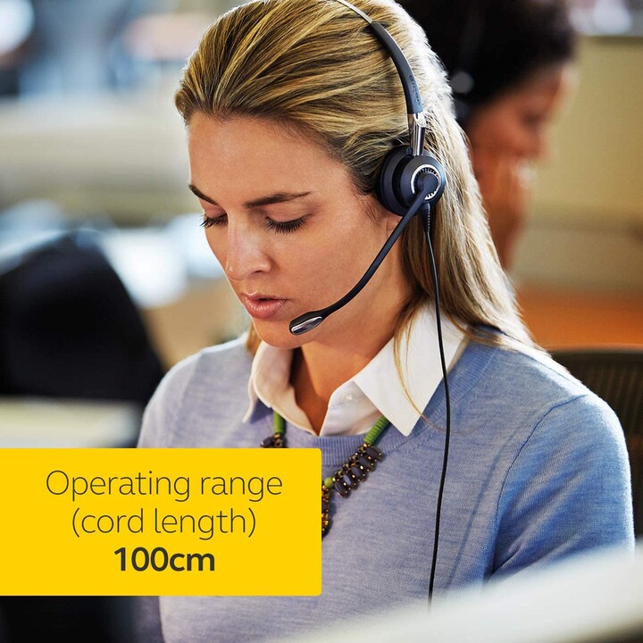 Auriculares supraaurales estéreo con cable Jabra BIZ 2400 II 2489-825-209