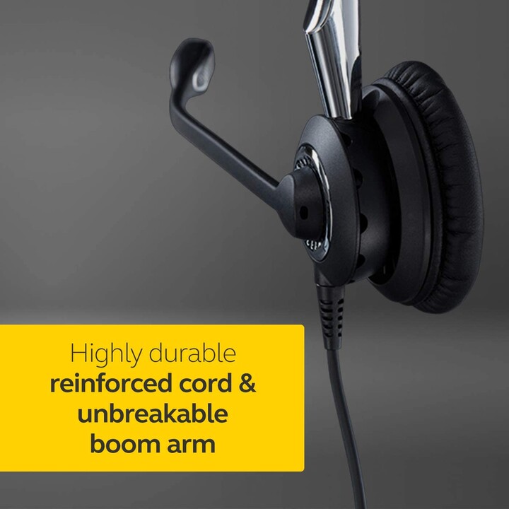 Micro-casque filaire stéréo supra-auriculaire Jabra BIZ 2400 II 2489-825-209