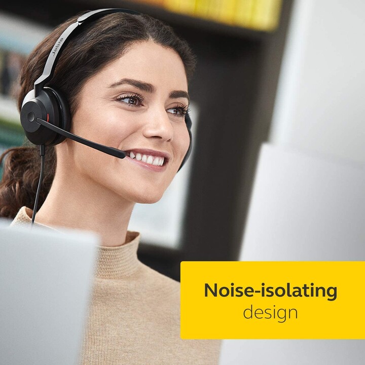 Jabra Evolve2 30 UC Stereo Headset On-Ear (USB-A, wired)