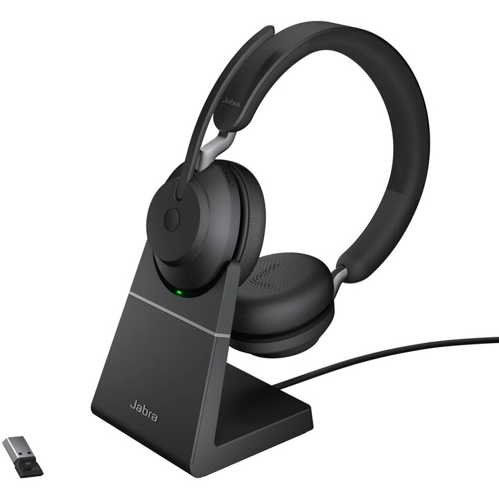 Cuffie stereo Jabra Evolve2 65 UC On-Ear wireless, Bluetooth, USB