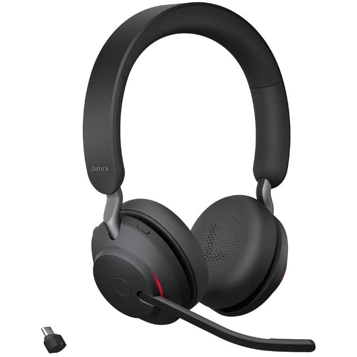 Jabra Evolve2 65 UC Stereo Wireless Bluetooth Headset USB-C