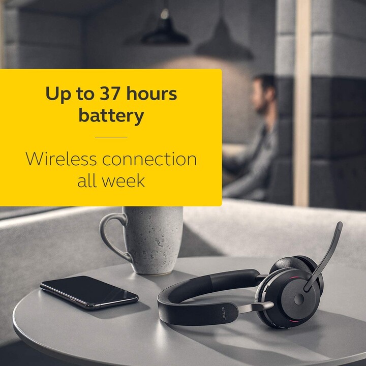 Jabra Evolve2 65 UC Oreillette stéréo sans fil Bluetooth USB-C