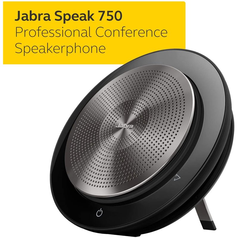 Teléfono manos libres Jabra SPEAK 750 MS VoIP para mesa inalámbrica, Bluetooth, USB