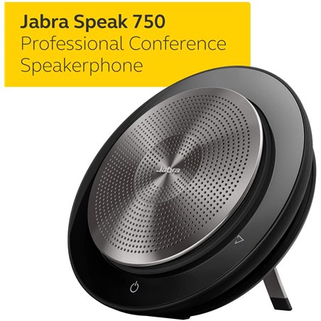 Teléfono manos libres Jabra SPEAK 750 MS VoIP para mesa inalámbrica, Bluetooth, USB