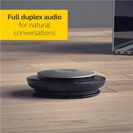 Teléfono manos libres Jabra SPEAK 750 MS VoIP para mesa inalámbrica, Bluetooth, USB