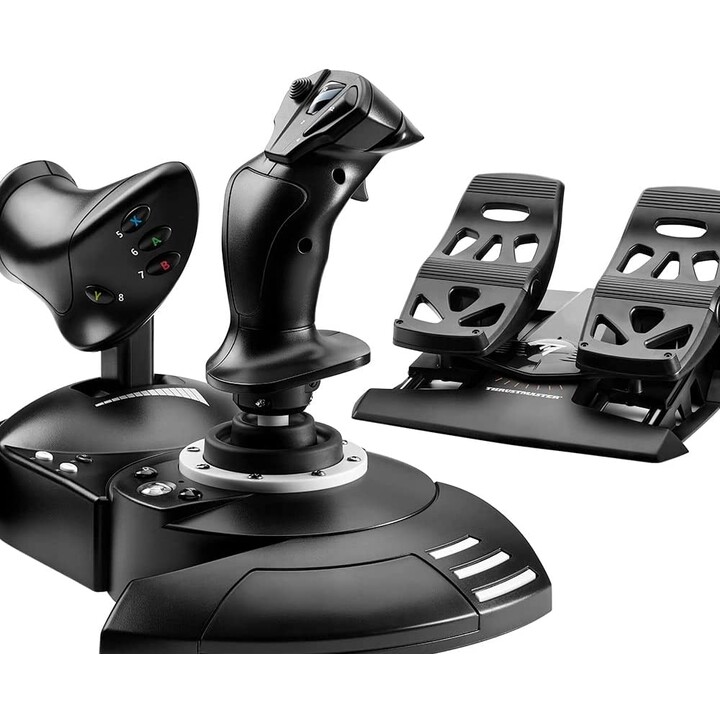 Thrustmaster T-Flight Full Kit X - Joystick, Gashebel und Pedale -fürPC & XBOX