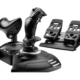 Thrustmaster T-Flight Full Kit X - joystick, acceleratore e pedali - per PC e XBOX