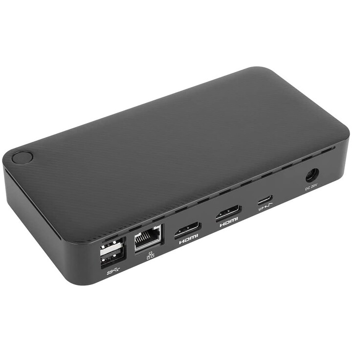 Targus Universelle USB-C DV4K Dockingstation mit 65 W Stromversorgung