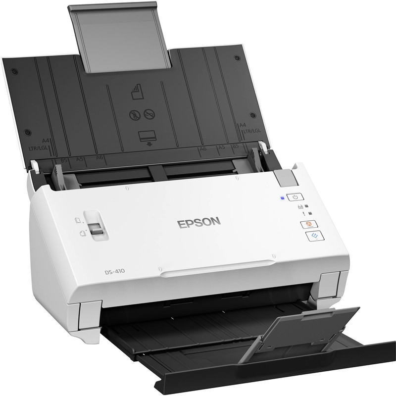 Epson WorkForce DS-410 Dokumentenscanner B11B249401 (A4, 10 Bits, 600 dpi, USB, ADF, Duplex)
