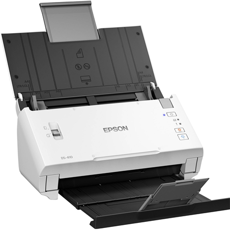Epson WorkForce DS-410 Dokumentenscanner B11B249401 (A4, 10 Bits, 600 dpi, USB, ADF, Duplex)
