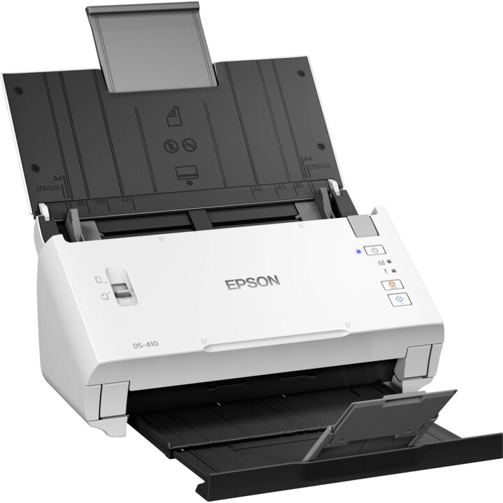 Epson WorkForce DS-410 Dokumentenscanner B11B249401 (A4, 10 Bits, 600 dpi, USB, ADF, Duplex)