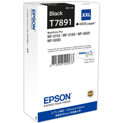 Epson original T7891XXL 79XXL printer cartridge black 4,000 pages 65ml (C13T78914010)