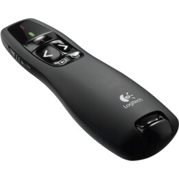 Logitech R400 Wireless Presenter (For easy slide navigation)