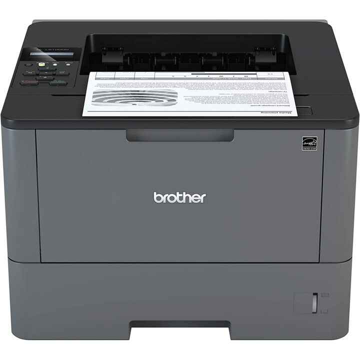 Brother HL-L5100DN Laserdrucker s/w (A4, Drucker, bis zu 40 Seiten/Min., Netzwerk, Duplex, 1 x Papierkassette)