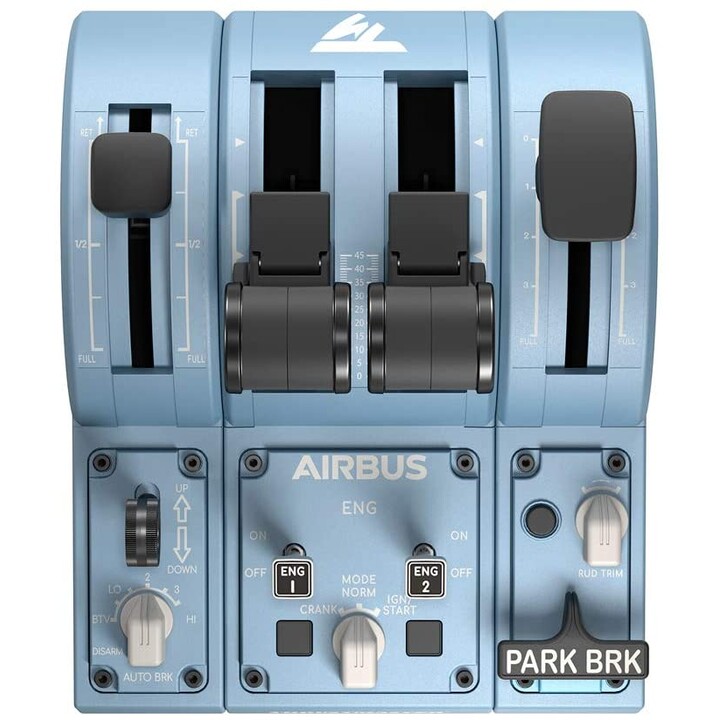 Thrustmaster TCA Quadrant Add-On Airbus Edition - para PC