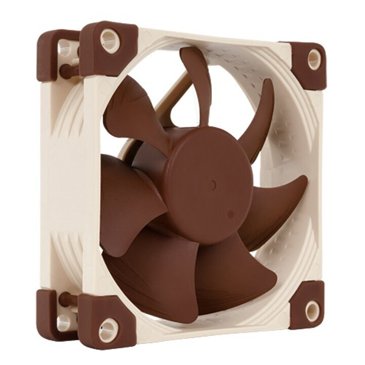 Noctua NF-A8 PWM ventilador de PC Carcasa del ordenador Enfriador 8 cm Beige, Marrón