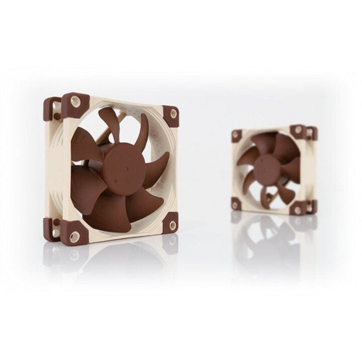 Noctua NF-A8 PWM ventilador de PC Carcasa del ordenador Enfriador 8 cm Beige, Marrón