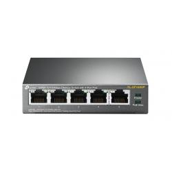 TP-LINK TL-SF1005P No administrado Fast Ethernet (10/100) Energía sobre Ethernet (PoE) Negro - Imagen 1