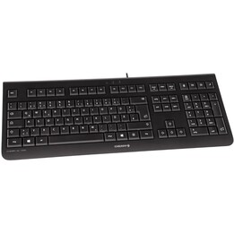 Teclado con cable CHERRY KC 1000, negro (el profesional silencioso y versátil)