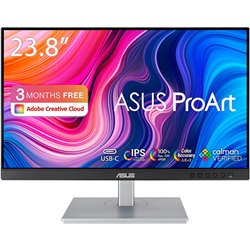 ASUS ProArt PA247CV monitor 60.45cm (23.8 inches) (Full HD, IPS, 5ms, HDMI, DisplayPort, Pivot, speakers)