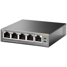 Conmutador TP-Link Gigabit 4 puertos 10/100/1000 TL-SG1005P
