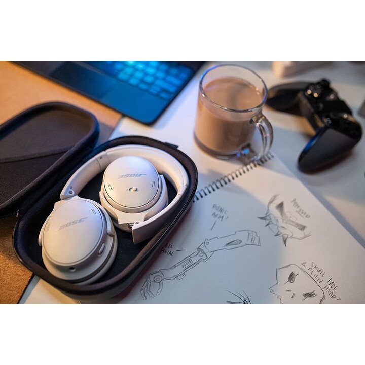 Bose QuietComfort 45 Noise Cancelling White - Wireless Headphones