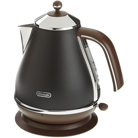 DeLonghi KBOV 2001.BK tetera eléctrica 1,7 L Negro, Marrón 2000 W