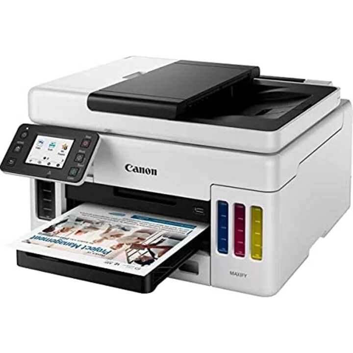 Impresora multifunción Canon MAXIFY GX6050 MegaTank (A4, 3 en 1, impresora, fotocopiadora, escáner, USB, WLAN, LAN, dúplex)