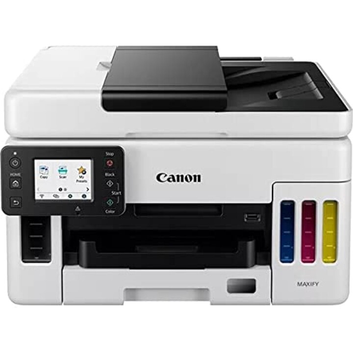 Impresora multifunción Canon MAXIFY GX6050 MegaTank (A4, 3 en 1, impresora, fotocopiadora, escáner, USB, WLAN, LAN, dúplex)
