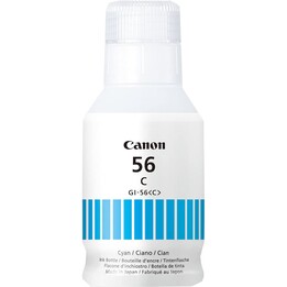 Tinta Refil Canon GI-56C Original - ciano até 14.000 páginas