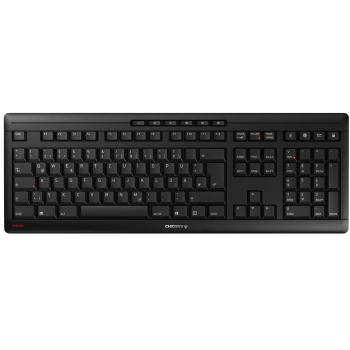 CHERRY Stream Keyboard (Wireless, Black)