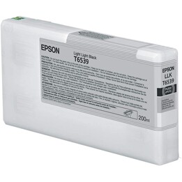Cartuccia per stampante Epson UltraChrome originale luce nera 200ml (C13T653900)