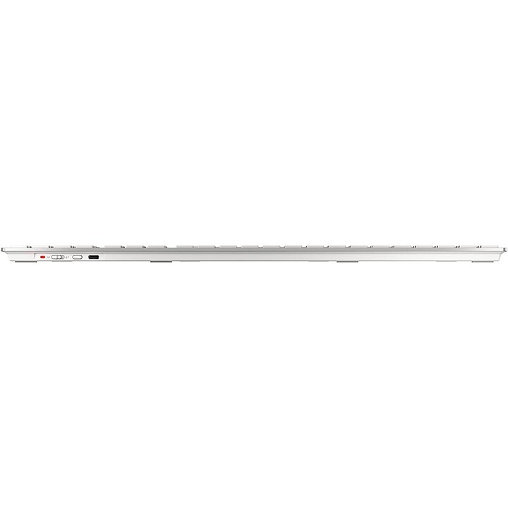 CHERRY DW 9100 SLIM wireless desktop set (keyboard and mouse, wireless, white / silver)