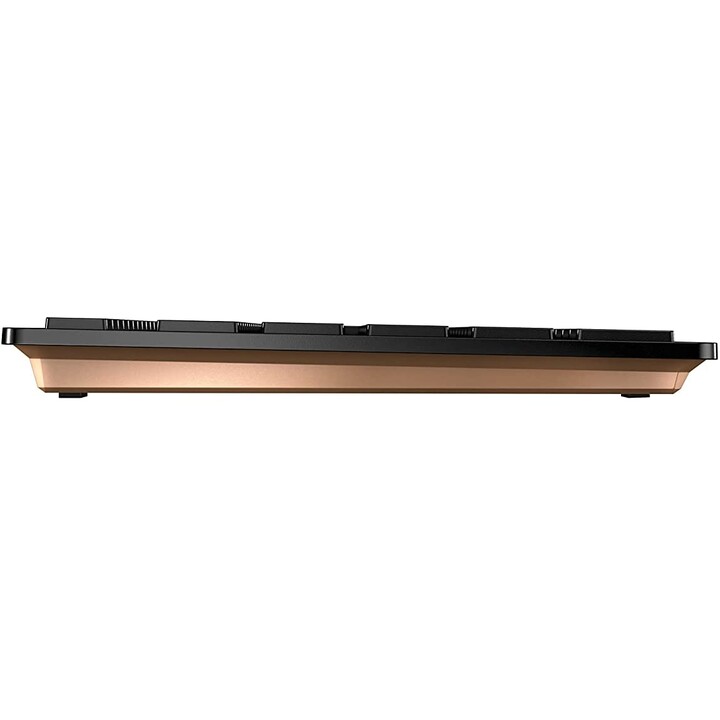 Set desktop wireless CHERRY DW 9100 SLIM (tastiera e mouse, wireless, nero / bronzo)
