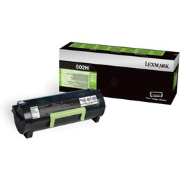 Lexmark Original 502HE Toner noir 5 000 pages (50F2H0E) pour MS310d/dn, MS312dn, MS410d/dn, MS415dn, MS510dn