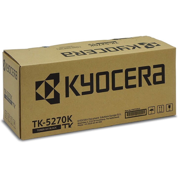 Toner preto Kyocera Original TK-5270K 8.000 páginas (1T02TV0NL0)