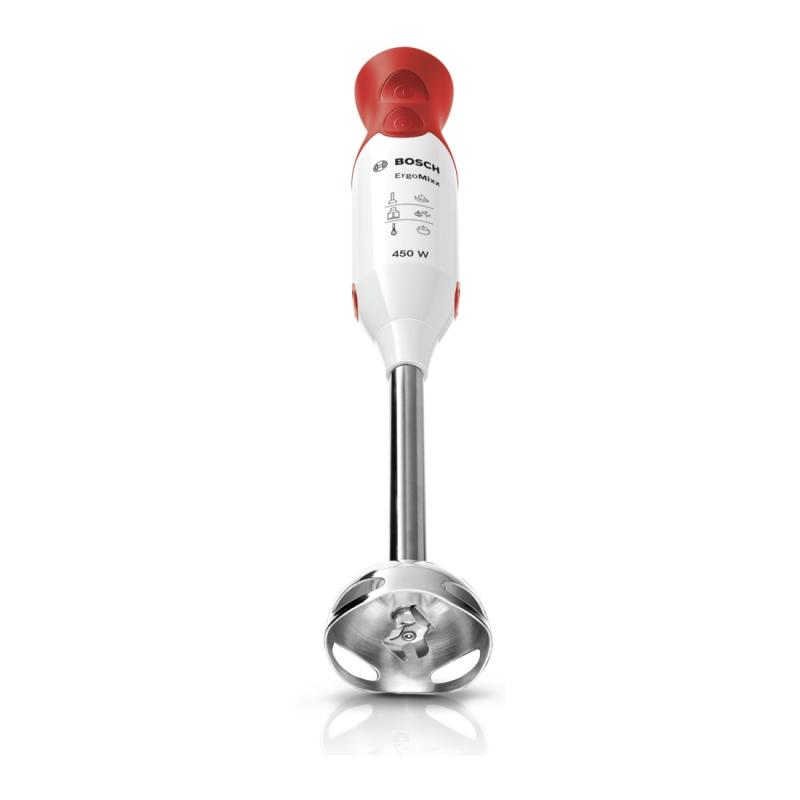 Bosch MSM64110 licuadora Batidora de inmersión 450 W Rojo, Blanco - Imagen 2