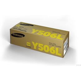 Toner giallo originale Samsung CLT-Y506L da 3.500 pagine (CLT-Y506L / ELS) per CLP-680DW / ND, CLX-6260FD / FR / FW / ND