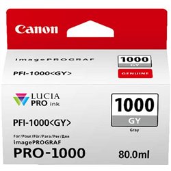 Canon original PFI-1000GY printer cartridge - gray 1,465 pages