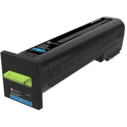 Tóner original Lexmark cian 22.000 páginas (72K2XCE) para CS820de / dte / dtfe