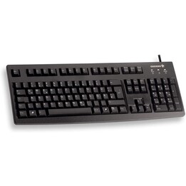 Tastiera cablata CHERRY G83-6105, nera (tastiera standard affidabile che è stata provata e testata un milione di volte)