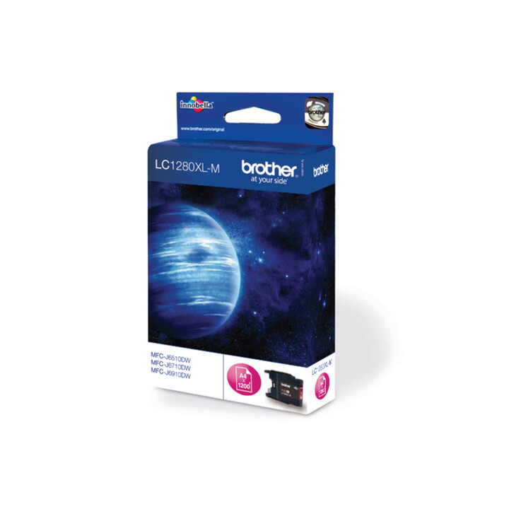 Cartuccia d'inchiostro Brother LC1280XLM 1 pz (s) Original High Yield (XL) Magenta