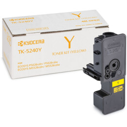 Kyocera Original TK-5240Y Toner yellow 3,000 pages for ECOSYS M5526cdn / cdw, P5026cdn / cdw