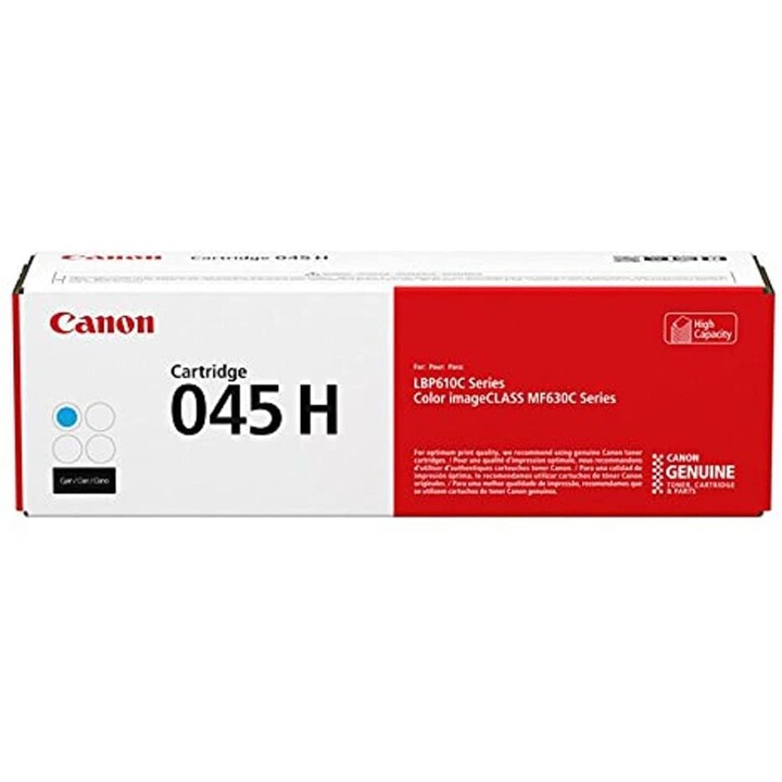 Toner originale Canon 045H ciano ad alta resa 2.200 pagine (1245C002)