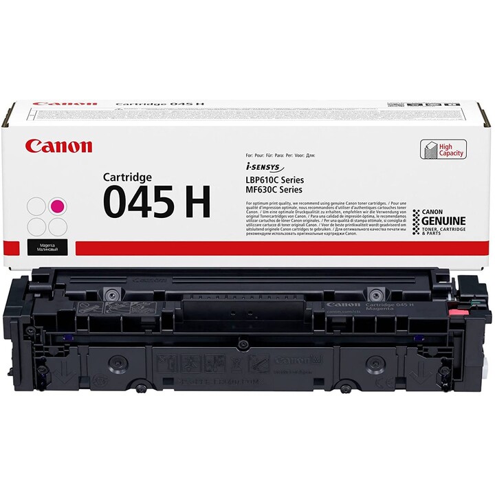 Canon Original Toner 045H magenta hohe Ergiebigkeit 2.200 Seiten (1244C002)