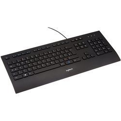 Logitech K280e Keyboard for Business (tastiera cablata, nera)