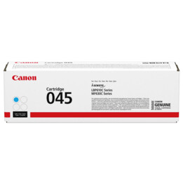 Toner d'origine Canon 045 cyan 1 300 pages (1241C002)