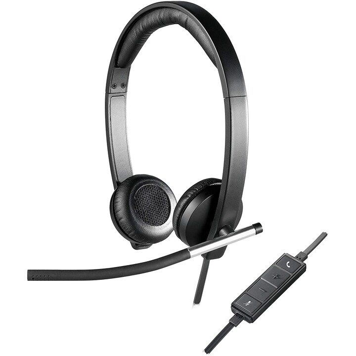 Headset Logitech H650e Stereo (981-000519)