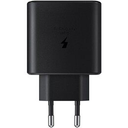 Samsung quick charge adapter Duo EP-TA220N Black (max. 35 W USB Type-C, max. 15 W with USB-A, without cable)