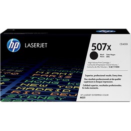 HP 507X High Yield Black Original LaserJet Toner Cartridge